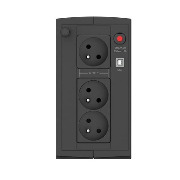 System til Uafbrydelig Strømforsyning Interaktivt UPS Ever T/DAVRTO-000K85/01 550 W
