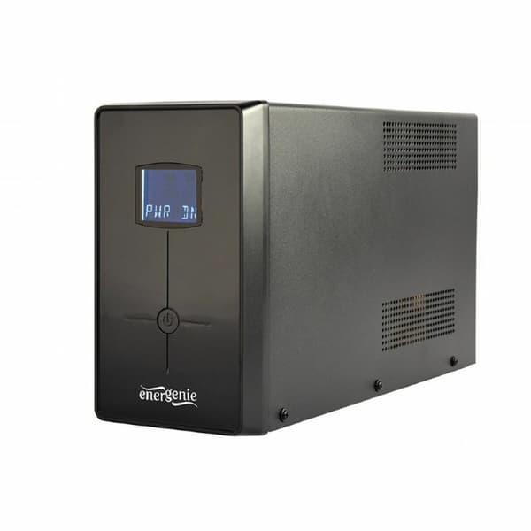 Keskeytymätön Virtalähdejärjestelmä Interaktiivinen Järjestelmä UPS GEMBIRD EG-UPS-035 1200 W 2000 VA musta