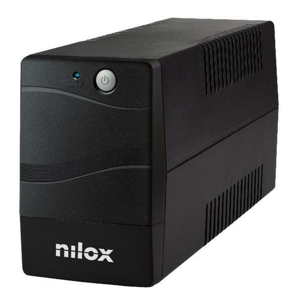 System til Uafbrydelig Strømforsyning Interaktivt UPS Nilox NXGCLI15001X9V2 1050 W Sort