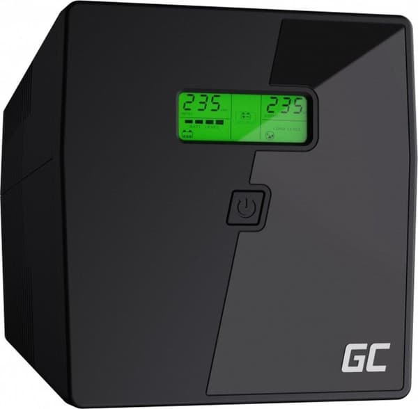 GRØN CELL UPS Microsine 1000VA 700W Med LCD Display