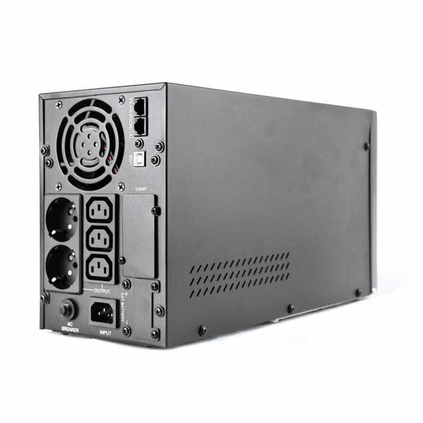 System til Uafbrydelig Strømforsyning Interaktivt UPS GEMBIRD EG-UPS-PS2000-02 1600 W 2000 VA