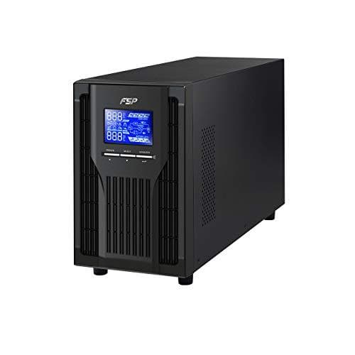 FSP Champ Tower Series 1k - UPS - AC 120-300 V - 900 Watt - 1000 VA - RS-232, USB Sort
