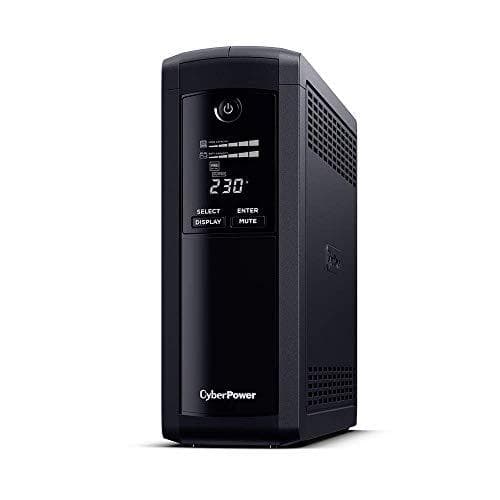 CyberPower Value Pro VP1200EILCD - UPS - AC 230V - 720 Watt - 1200VA - 1-faset - RS-232, USB - Udgangsporte: 8 - sort Sort