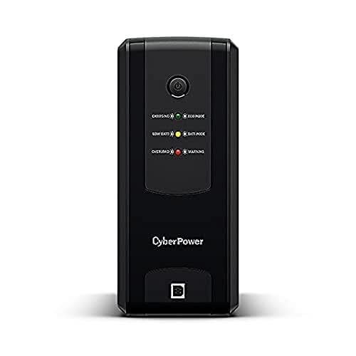 CyberPower UT Series UT1200EG - UPS - AC 230 V - 700 Watt - 1200 VA - 1-faset - USB - Udgangsporte: 4 - Sort (UT1200EG)