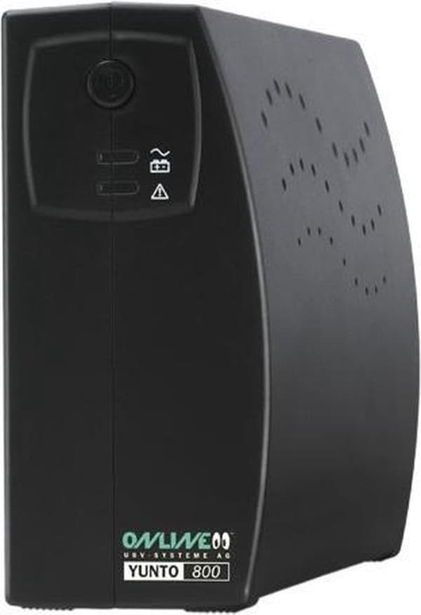 ONLINE USV-System YUNTO 800 Line-interactive 0,8 kVA 480 W 3 AC-udgang(er)