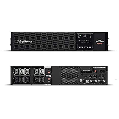 Cyber Power Systems Cyberpower PR750ERT2U Rack/Tower Line Interactive UPS 750VA/750 W 2U Sinewave PFC-kompatibel AVR Gre