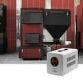 Pikkukuva 2 / 6: Qoltec 50719 Keskeytymätön Virtalähde Puhdas Siniaalto UPS | 500VA | 350W | Harmaa
