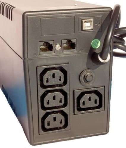Orvaldi VPS 600 afbrydelsesfri strømforsyning (UPS) Line-Interactive 0,6 kVA 360 W