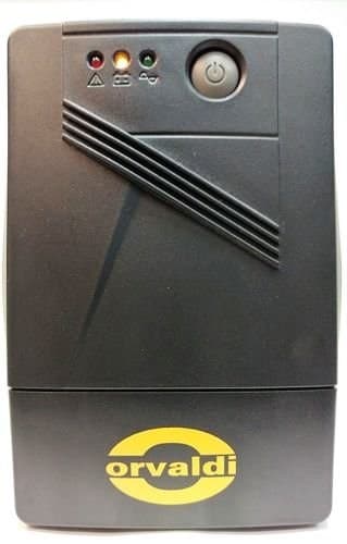 Orvaldi 850 LED USB UPS strømforsyning