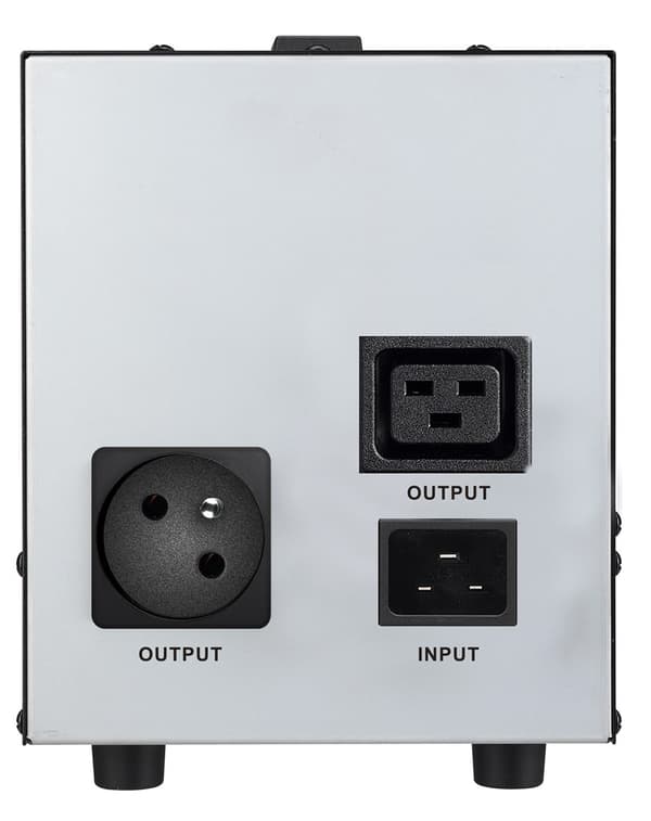 PowerWalker AVR 3000 SIV FR spændingsregulator 1 AC-udgang(er) 110-280 V Sort