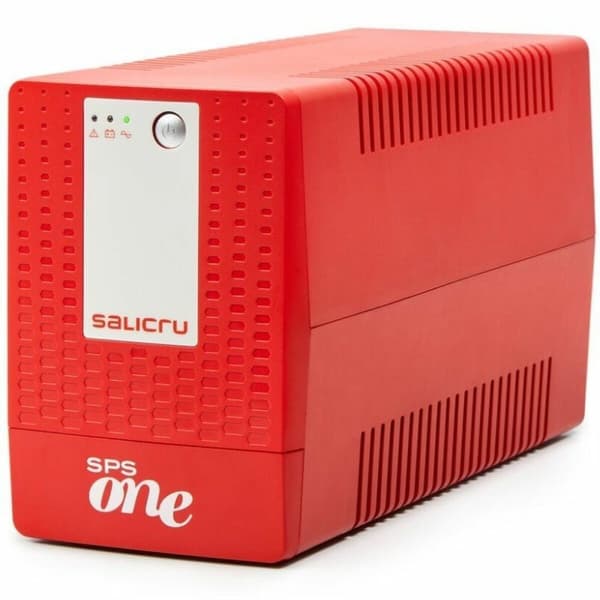 System til Uafbrydelig Strømforsyning Interaktivt UPS Salicru SPS 1100 ONE IEC 1100 VA Rød, Hvid