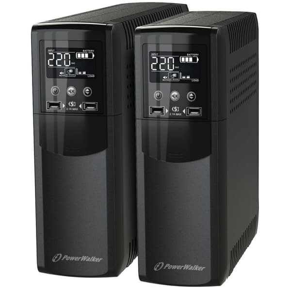 System til Uafbrydelig Strømforsyning Interaktivt UPS Power Walker VI 600 CSW FR 360 W