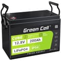 Pikkukuva 1 / 3: Akkua varten Keskeytymätön Virtalähdejärjestelmä Järjestelmä UPS Green Cell LFPGC12V200AH 200 Ah