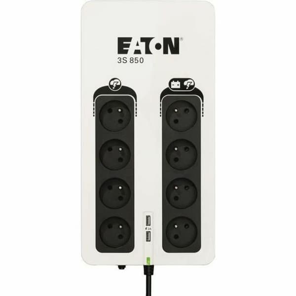 System til Uafbrydelig Strømforsyning Off Line Eaton Inverter 3S 850 FR Sort, Hvid