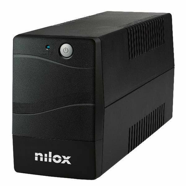 System til Uafbrydelig Strømforsyning Interaktivt UPS Nilox NXGCLI15001X9V2 1050 W Sort
