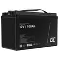Miniatyrbillede 1 af 2: Batteri til System til Uafbrydelig Strømforsyning Green Cell AGM30 100 Ah 12 V