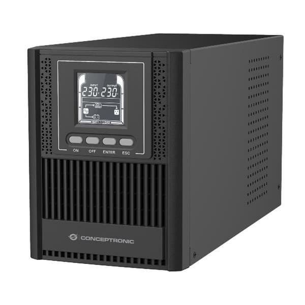 System til Uafbrydelig Strømforsyning Interaktivt UPS Conceptronic ZEUS52ES1K 900 W 1000 VA