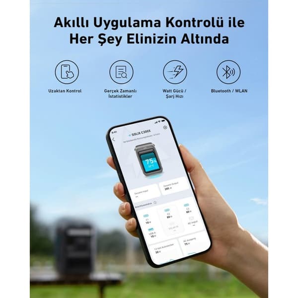 System til Uafbrydelig Strømforsyning Off Line Anker A1723311 Sort