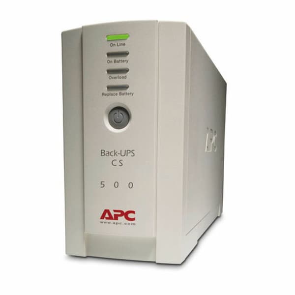 Keskeytymätön Virtalähdejärjestelmä Interaktiivinen Järjestelmä UPS APC BK500EI Beige