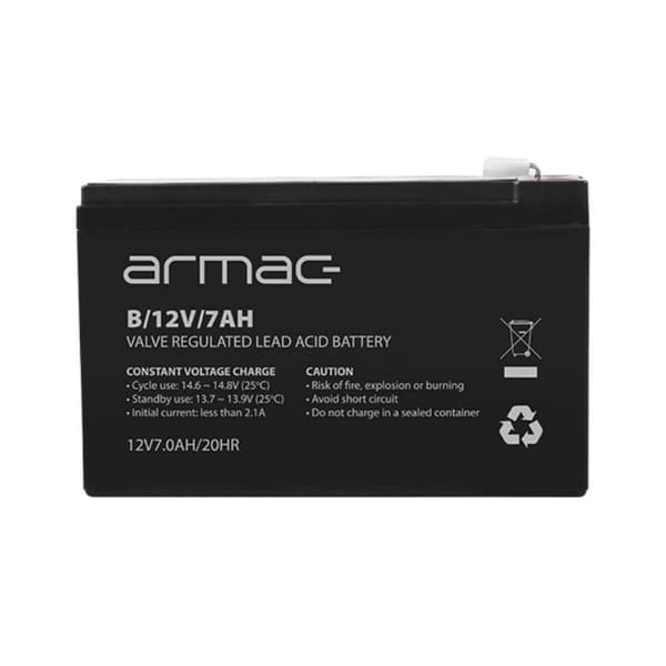 Batteri til System til Uafbrydelig Strømforsyning Armac B/12V/7AH 7 Ah 12 V