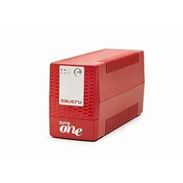 System til Uafbrydelig Strømforsyning Interaktivt UPS Salicru SPS 900 ONE 900 W 480 W Rød, Hvid