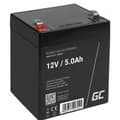 Miniatyrbillede 1 af 5: Batteri til System til Uafbrydelig Strømforsyning Green Cell AGM27 5 Ah 12 V