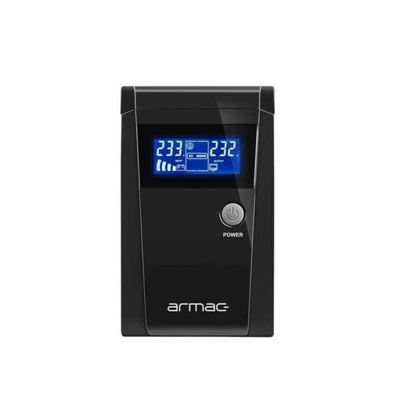 System til Uafbrydelig Strømforsyning Interaktivt UPS Armac O/650F/LCD 650 VA 390 W