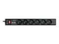 Miniatyrbilde 1 av 5: Eaton Protection Strip - Overspenningsavleder - utgangskontakter: 6 - trekullgrå, RAL 7021