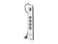 Miniatyrbilde 4 av 5: Belkin - Strømstødsbeskytter - output-stikforbindelser: 4 - Tyskland