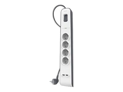 Belkin - Strømstødsbeskytter - output-stikforbindelser: 4 - Tyskland