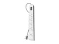 Miniatyrbilde 1 av 5: Belkin - Strømstødsbeskytter - output-stikforbindelser: 4 - Tyskland