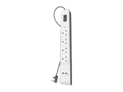 Belkin - Strømstødsbeskytter - output-stikforbindelser: 4 - Tyskland