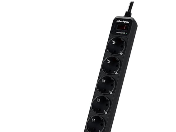 CyberPower Essential B0620SC0-DE - Överspänningsskydd - Växelström 200-250 V - utgångskontakter: 6