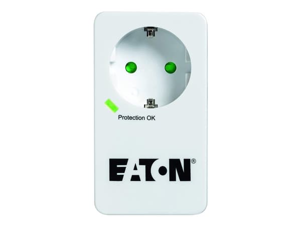Eaton PB1TD ylijännitesuoja Musta, Valkoinen 1 AC-pistorasia(a) 220 - 250 V