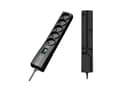 Miniatyrbilde 3 av 5: EVER CLASSIC - Overspenningsavleder - AC 250 V - 2500 watt - utgangskontakter: 5 - 1.5 m kabel - svart