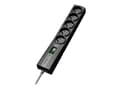 Miniatyrbilde 1 av 5: EVER CLASSIC - Overspenningsavleder - AC 250 V - 2500 watt - utgangskontakter: 5 - 1.5 m kabel - svart