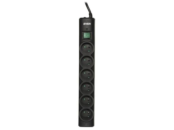 EVER OPTIMA - Strømstødsbeskytter - AC 250 V - output-stikforbindelser: 6