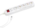 Miniatyrbilde 3 av 5: EnerGenie PCW-MS2G Power Cube with Master/Slave function - Overspenningsavleder - AC 250 V - USB - utgangskontakter: 5 - Tyskland - hvit