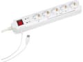 Miniatyrbilde 5 av 5: EnerGenie PCW-MS2G Power Cube with Master/Slave function - Overspenningsavleder - AC 250 V - USB - utgangskontakter: 5 - Tyskland - hvit