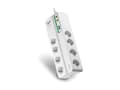 Miniatyrbilde 3 av 5: APC SurgeArrest Performance - Overspenningsavleder - AC 230 V - 2300 watt - utgangskontakter: 8 - 3 m kabel - Tyskland - hvit
