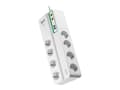 Miniatyrbilde 4 av 5: APC SurgeArrest Performance - Overspenningsavleder - AC 230 V - 2300 watt - utgangskontakter: 8 - 3 m kabel - Tyskland - hvit