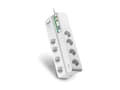 Miniatyrbilde 5 av 5: APC SurgeArrest Performance - Overspenningsavleder - AC 230 V - 2300 watt - utgangskontakter: 8 - 3 m kabel - Tyskland - hvit