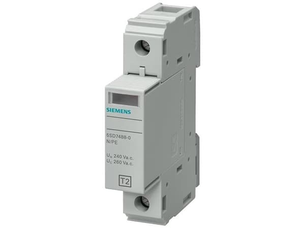 Siemens 5SD74810 5SD7481-0 Ylijännitesuoja 40 kA 1 kpl 1 kpl