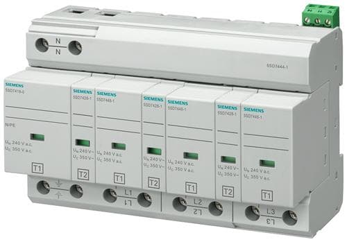 Overspænding 5SD7 T1+2 / B+C 350V TNS/TT