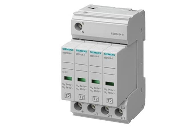 Overspænding 5SD7 C/T2/II 350V TN-S/TT
