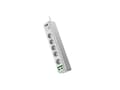 Miniatyrbilde 4 av 5: APC SurgeArrest Essential - Overspenningsavleder - AC 230 V - 2300 watt - utgangskontakter: 5 - 1.83 m kabel - Belgia, Frankrike - hvit