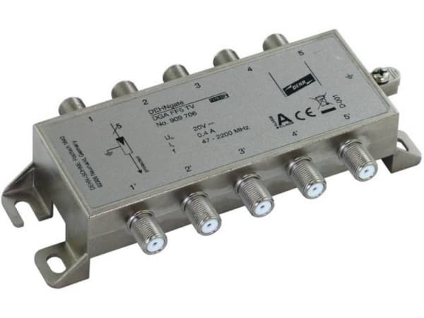 DEHN Dehn 909706 DGA FF5 TV Ü.schutz for antennefordeler på satellittsystemer. (909706)