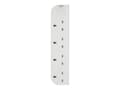 Miniatyrbilde 2 av 5: Belkin SurgeStrip E-Series - Overspenningsavleder - AC 250 V - utgangskontakter: 4 - Storbritannia - hvit
