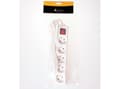 Miniatyrbild 1 av 2: Standard Libox power strip 5 sockets 3m white (LB0085-3)