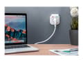 Miniatyrbilde 3 av 5: DIGITUS Professional DN-95400 - Overspenningsavleder - AC 230 V - 3500 watt - utgangskontakter: 1 - hvit
